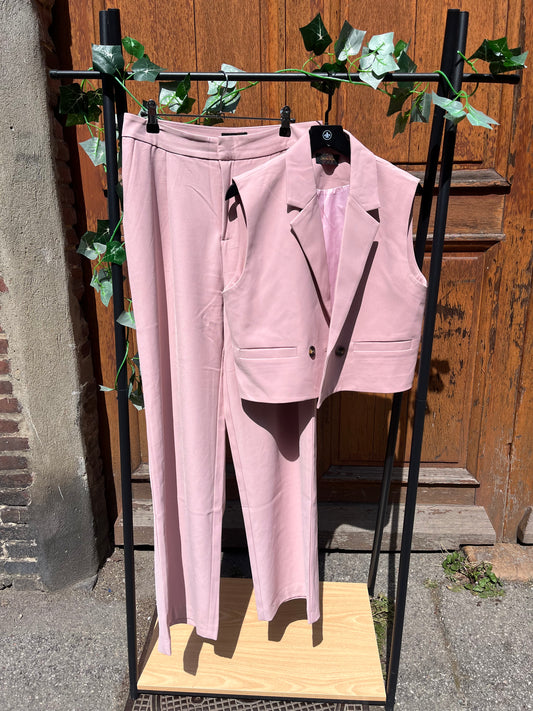 Ensemble Blazer Rose