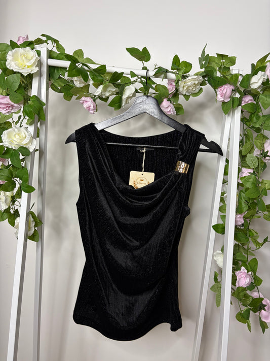 Haut pailleté black
