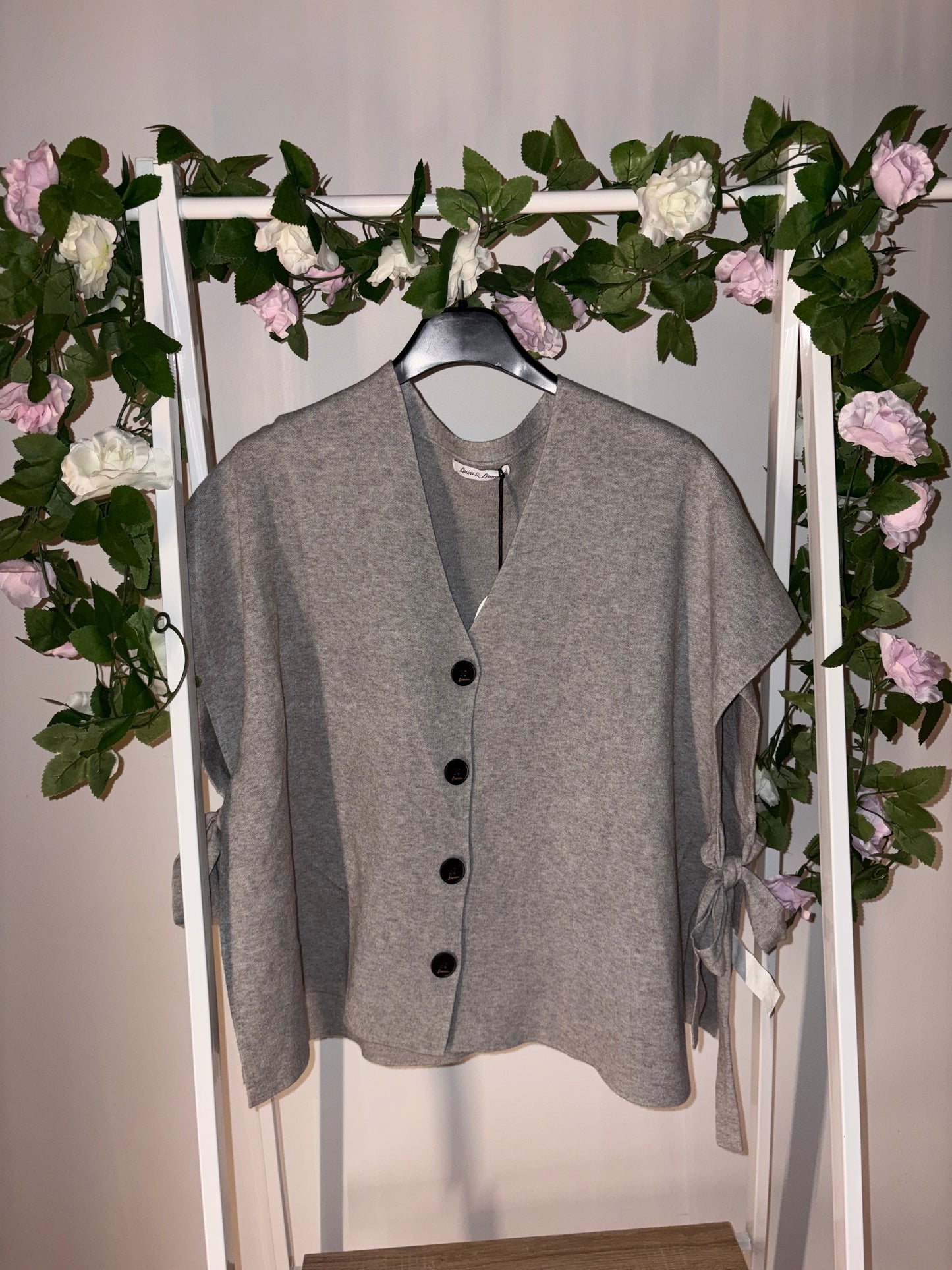 Gilet sans manches Gris