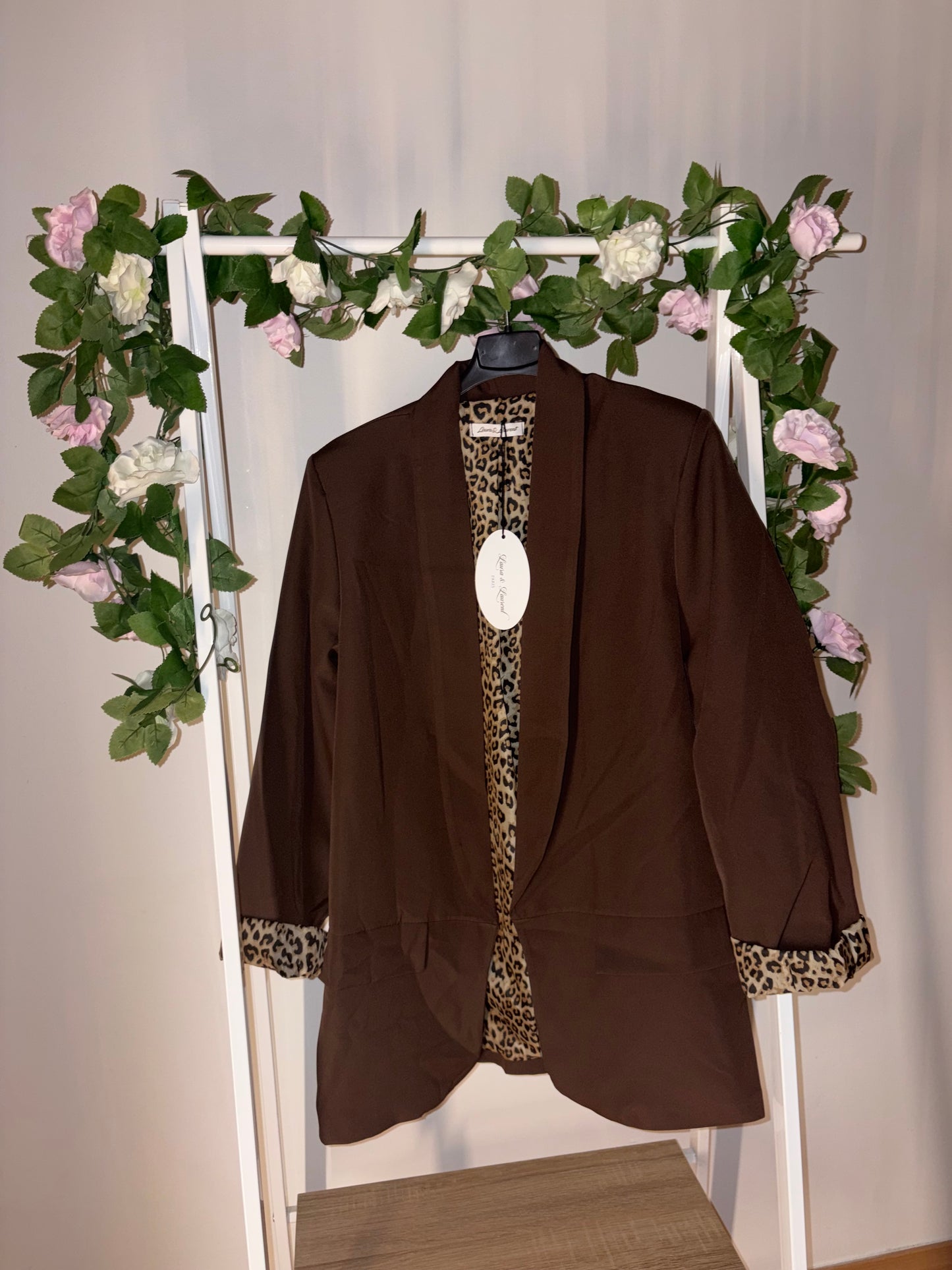 Blazer Brown Léopard