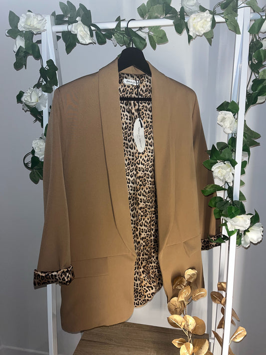 Blazer léopard