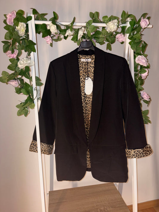 Blazer Black  léopard