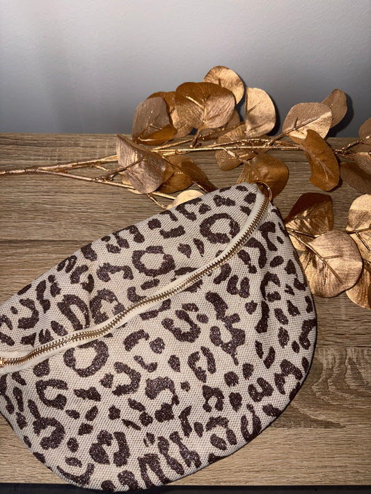 Sac banane léopard