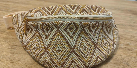 Sac banane Taupe